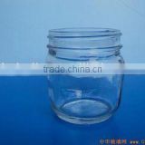 Gold factory glass jar for candle