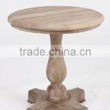 Small and Round Restaurant Table/wooden Coffee Table(DT-978-OAK )