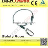 40601 aluminum safety rope for tower truss construction system