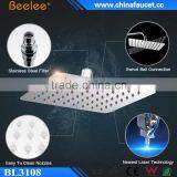 Beelee Water Saving Air Pressurized Shower Head, 304 Stainless Steel Shower Head thumbnail-3
