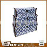 Latest Design S/3 Modern Style Storage Trunks Box