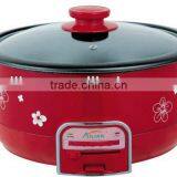 High Quality Red Multi-Function Electric Cooker