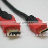 Gold High Quality Hdmi Cable,convertidor de Cable Hdmi al Cable Rca