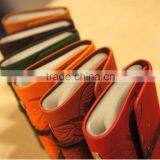 Embossing Leaf Design PU Leather Card Holder Bag thumbnail-6