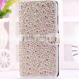 Rhinestone Phone Case OEM Flip Leather Case Cover For Samsung Galaxy Grand 2 thumbnail-2