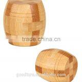 2015 Hot Sale Bamboo IQ Intelligent Puzzle Magic Puzzle Kongming Lock Brain Teaser Model Number GAD1121 thumbnail-3