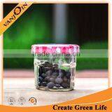 BONNE MAMAN Crystal Empty Jam Jars 150ML With Red Gingham Style Lids thumbnail-2