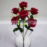 Table Decor Wedding Party Rose Garden Decoration Artificial Valentine Bulk Silk Flower thumbnail-2