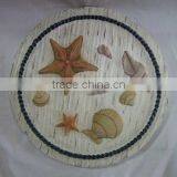 Polyresin Beach Stepping Stone For Garden Decoration thumbnail-1