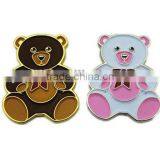 Lovely Cartoon Figure Scutcheon Customized Company Nameplate Work Card With Pin