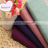 Pure Color Cotton and Linen Yarn-dyed Pants Fabric thumbnail-1