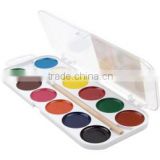 Watercolor set, watercolour, water color, 12 colors with or without brush