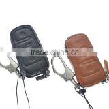 Car Genuine Leather Key Cover Case 3 Button Smart For Volkswagen VW Jetta MK6 Tiguan Passat Golf POLO CC 012 thumbnail-2