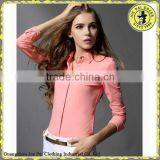 Invisible Buttons Hot Girl Office Shirt For Brazil Female thumbnail-1