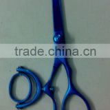 Rotating rings Blue scissors