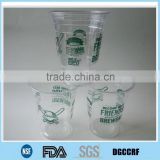 500ml PET cold cup and clear lid