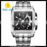 WJ-5533 Stainless Steel Lumious Quartz 3ATM Waterproof Complete Calendar Megir Watch thumbnail-2