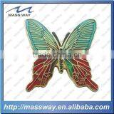 Custom Personalized Brass Matte Silver Five 5 Metal Letter Lapel Pin thumbnail-4