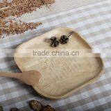 Japanese Exports Square Candy Dish Snack Snacks Wood Plate thumbnail-1