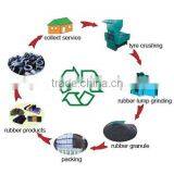 Waste Tyre Recycling Machine