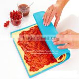 Grilled Rectangular Shape Silicone Swiss Cake rolling Mat Chocolate Rolls Sushi Mold Pizza Baking Pan Dough Roller For Baking