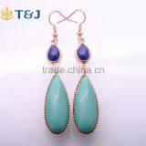 <<European and American Exaggeration Flower Retro Style Pendant Fashion Bridesmaid Drop Earrings Women Gift For Valentine's Day/ thumbnail-1