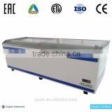 Auto-defrost Function Commercial Deep Freezer With Coating Tempered Low-e Glass Door thumbnail-2