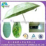 Amazing Color Changing Auto Open and Close Umbrella With LED Handle