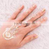 Custom High Quality Egyptian Pattern Nail Art Sticker Decals 3d Nail Sticker Metallic Tattoo Sticker Set thumbnail-2