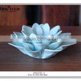 Ceramic Flower Shaped t Light Candle Holder Ceramci Lotus Home Decoration Pieces Craft thumbnail-4