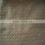 Velvet Embossed Fabric for Car Seat Cover