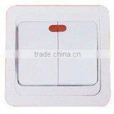 2gang 1way Switch With Light