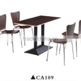 Food court chair table restaurant furniture chairs for sale used CA109