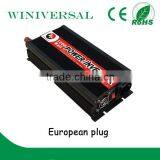 Intelligent Inverter 1200W Design With European Plug 12V to 220V Inverter