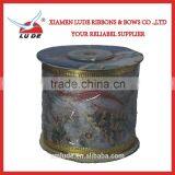 Hot Sale Silver Wired Edge Christmas Gift Ribbon thumbnail-6