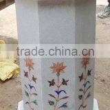 White Marble Coffee Table Base