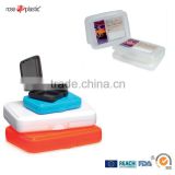 PP transparent PVC clear PE colored square or rectangular small plastic packaging box for present Consumer Box CB