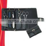 Scissors Case Zipper Case With 4 Storage Pocket and 4 Loops for Comb and Razors thumbnail-1