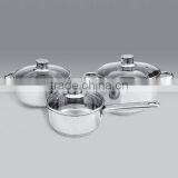 6pcs Stainless Steel Cookware Set