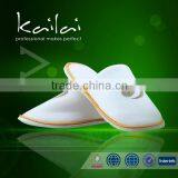 Plush Spa Slippers/ with logo embroidery/Wholesales Promotional Hotel Slipper