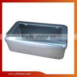 Blank Tin Box With Clear Window