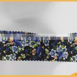 Printing Novelty Floral Elastic Tape for Bubble Dress