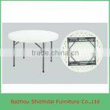 Round Folding Table For 4 People Use,Blew Molding Round Table SD-R115 thumbnail-1
