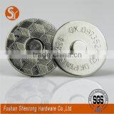 Wallet Metal Fitting Silver Magnetic Snap 12*2mm for Wallet thumbnail-2