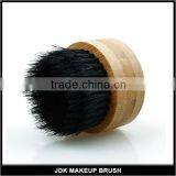 Bamboo Boar Bristle Beard Brush Black, Portable Tin Box Bearb Brush With Black Boar Bristle thumbnail-2