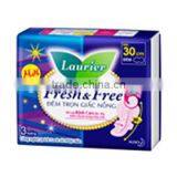 Sanitary Napkin - Fresh & Free Night 30cm 3M thumbnail-1