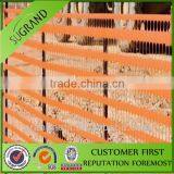 Orange Plastic Warning Safety Fence thumbnail-1