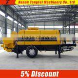 Electric or Diesel Engine Small Concrete Pump 60stere/h With CE/CV/BO thumbnail-1