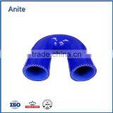High Quality Wholesale U-Shape Silicone Radiator Hose Flexible Air Rubber Intake Hose thumbnail-2