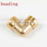 High Quality Brass Connector With 1/8" 1/4" 3/8" 1/2" Size ,L-type Connector ,males Thread thumbnail-1